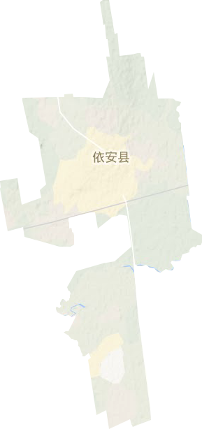 依安镇地形图