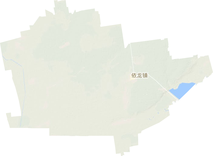 依龙镇地形图