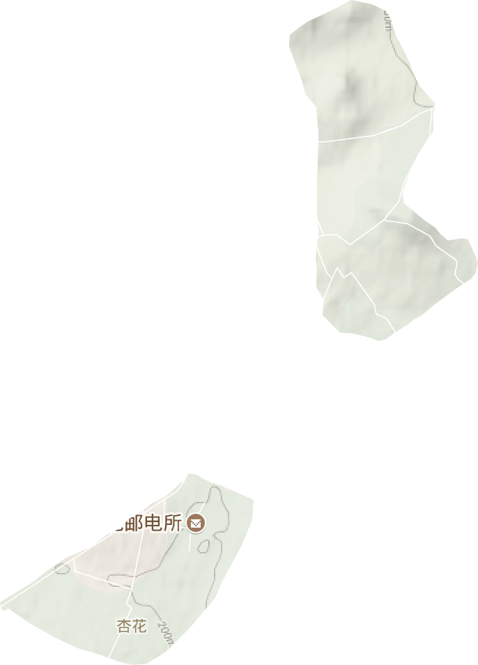 杏花街道地形图