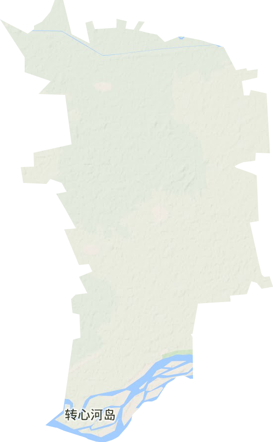 北岗乡地形图