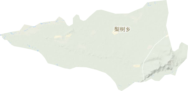 梨树乡地形图