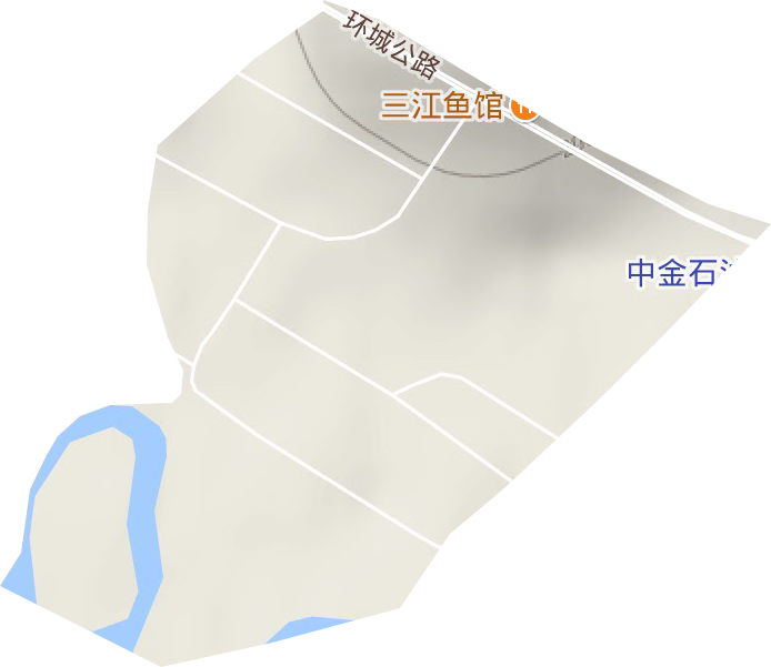 兴富社区服务站地形图