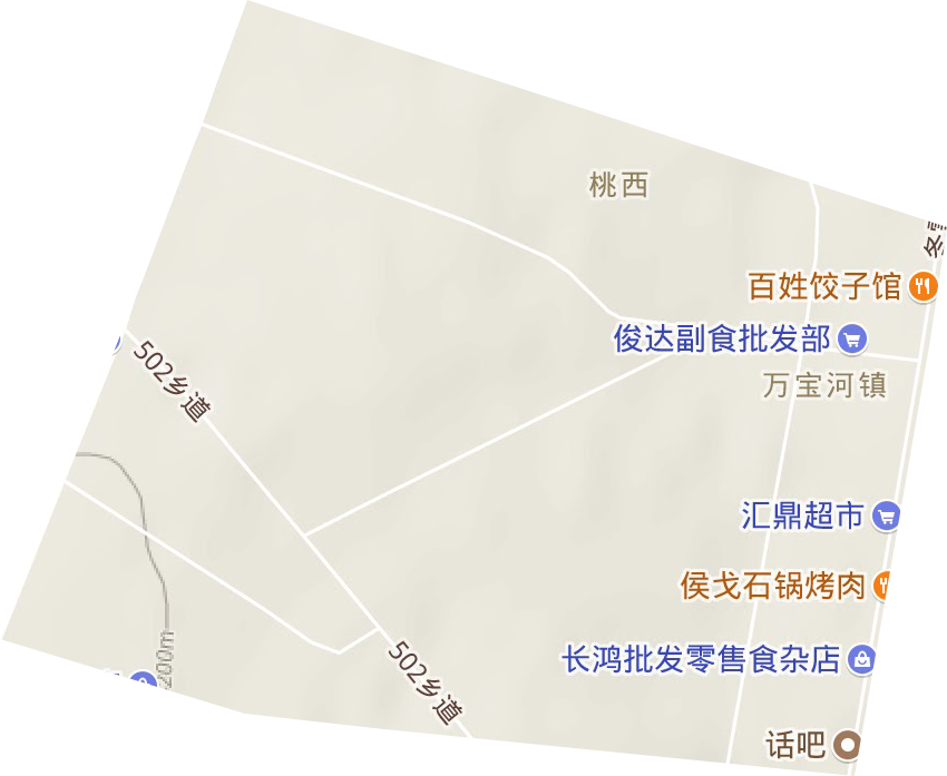 夏日社区服务站地形图