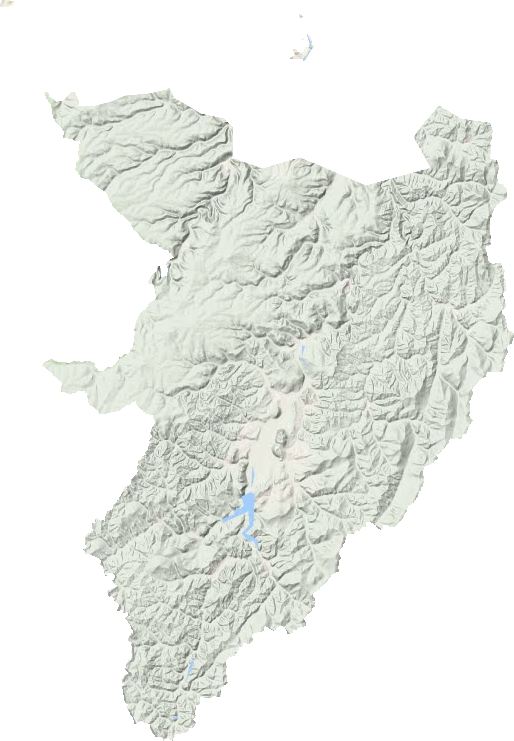 穆棱林业局地形图