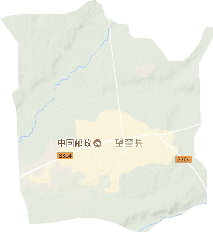 望奎镇地形图