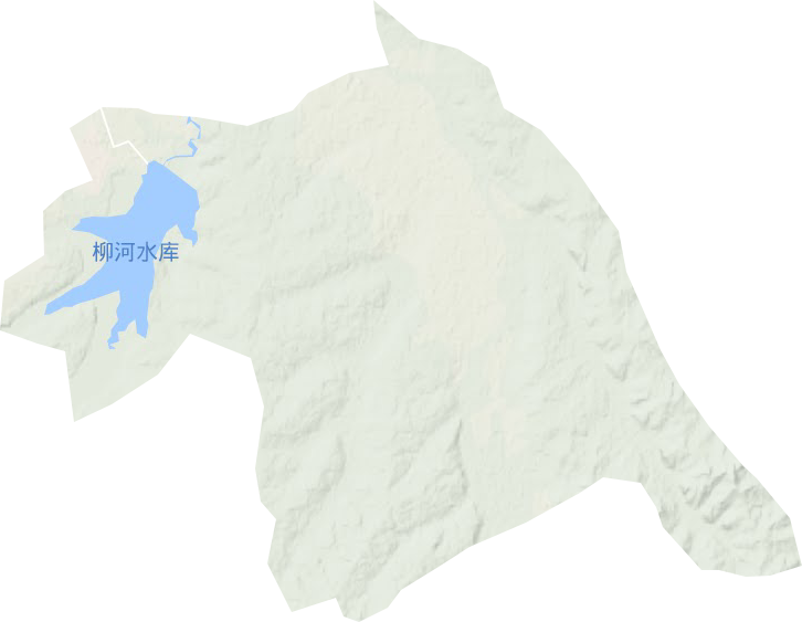 柳河农场地形图