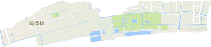 海湾镇地形图
