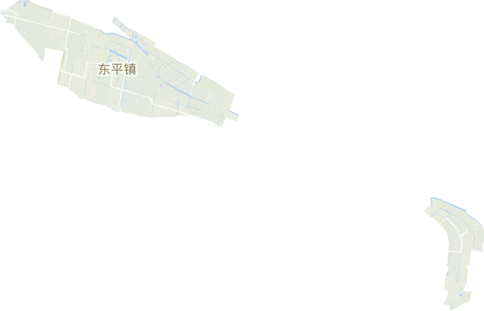 东平镇地形图