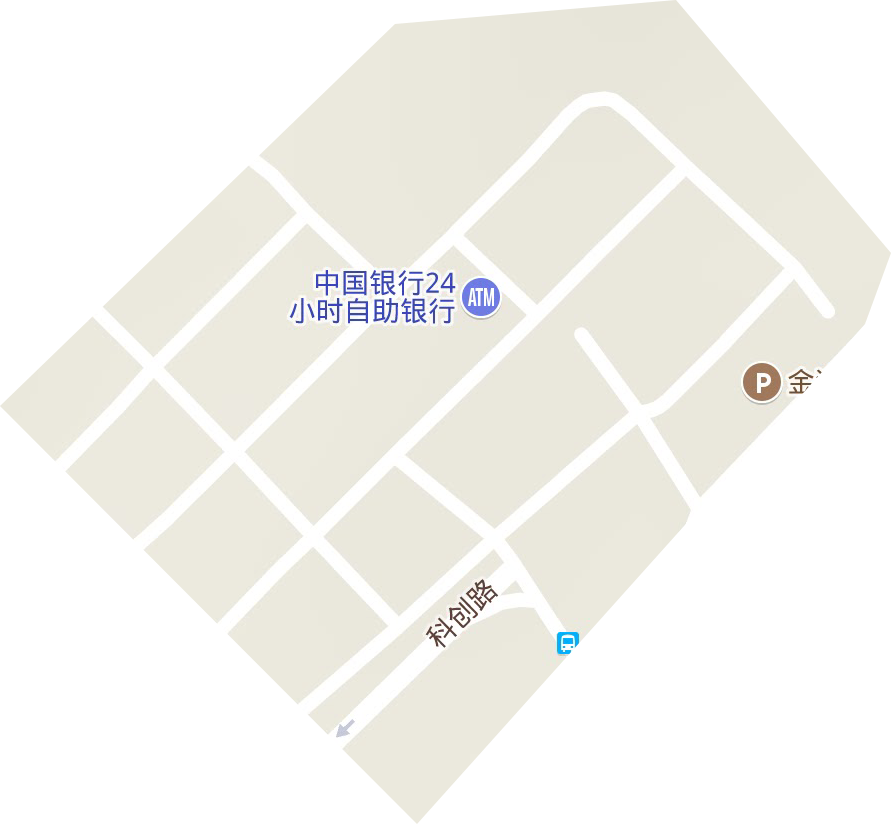 南京金港科技创业中心地形图