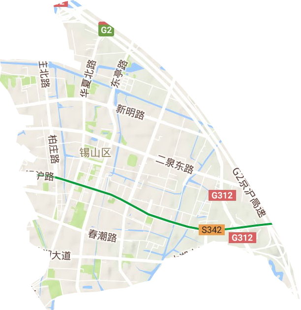 东亭街道地形图