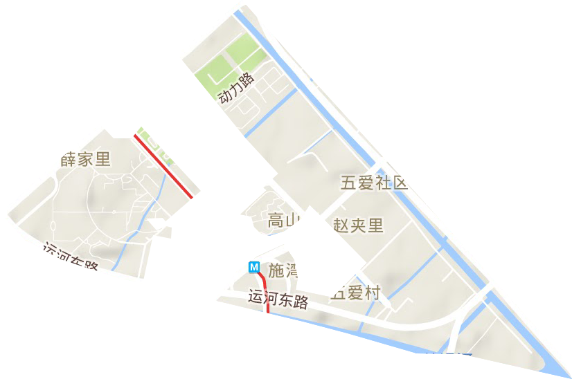 金匮街道地形图