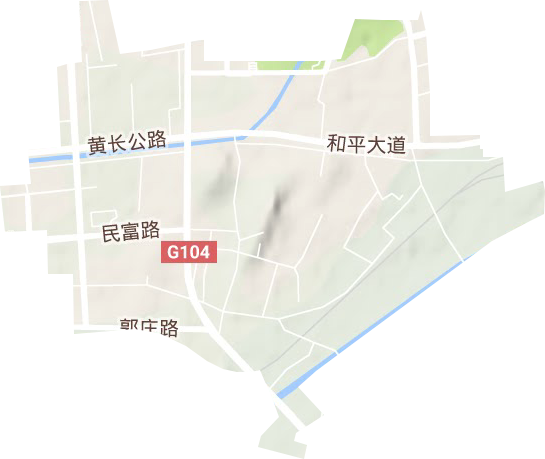 翠屏山街道地形图