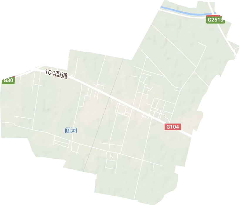 潘塘街道地形图