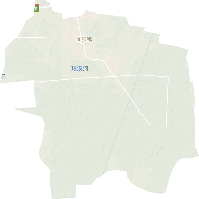 棠张镇地形图