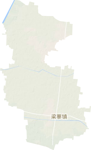 梁寨镇地形图