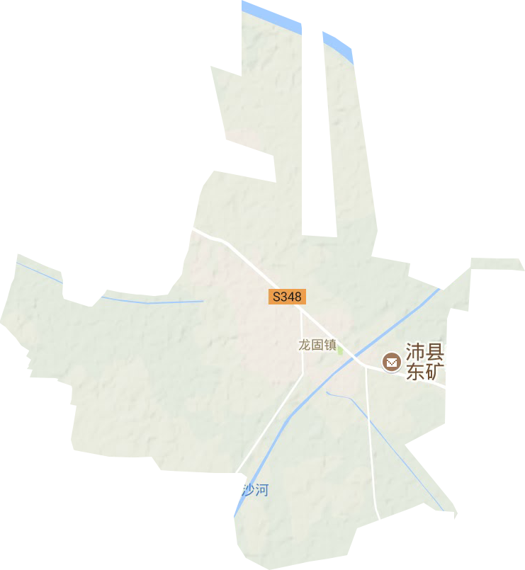 龙固镇地形图