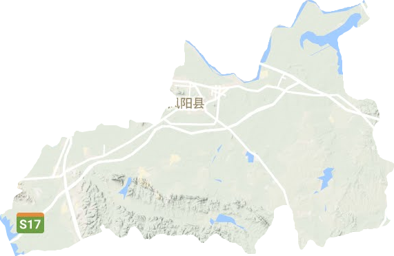 凤阳县地形图