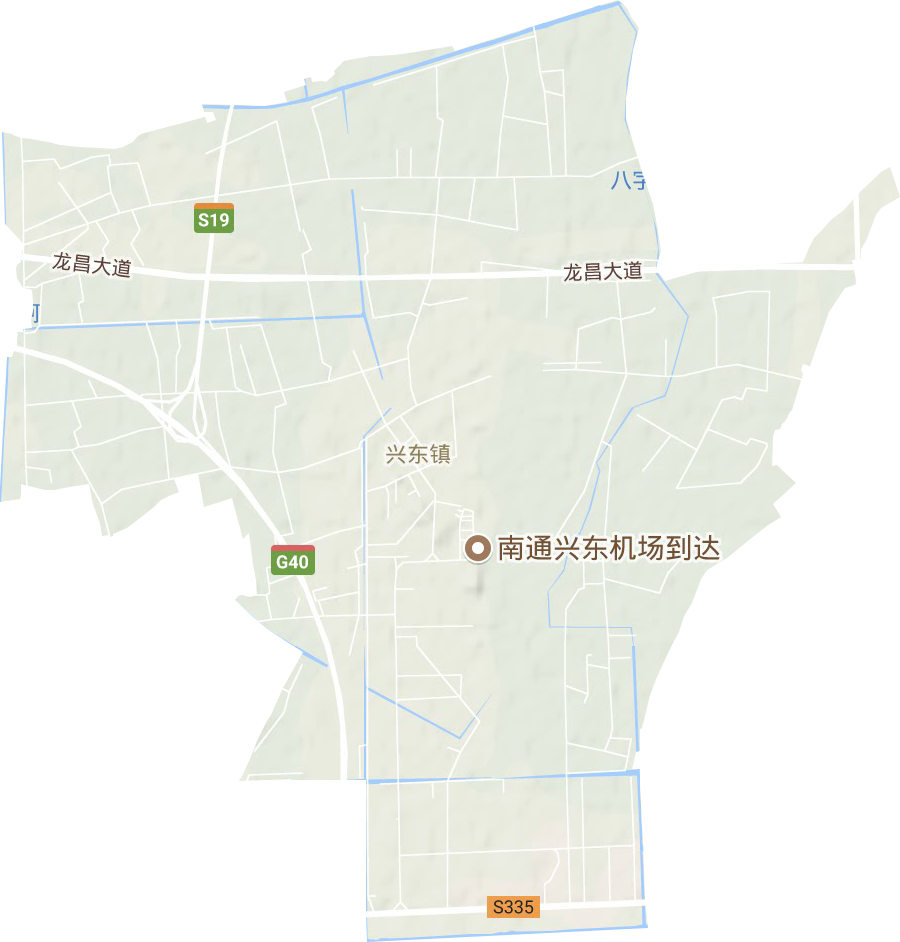 兴东镇地形图