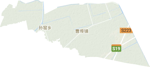 曹埠镇地形图