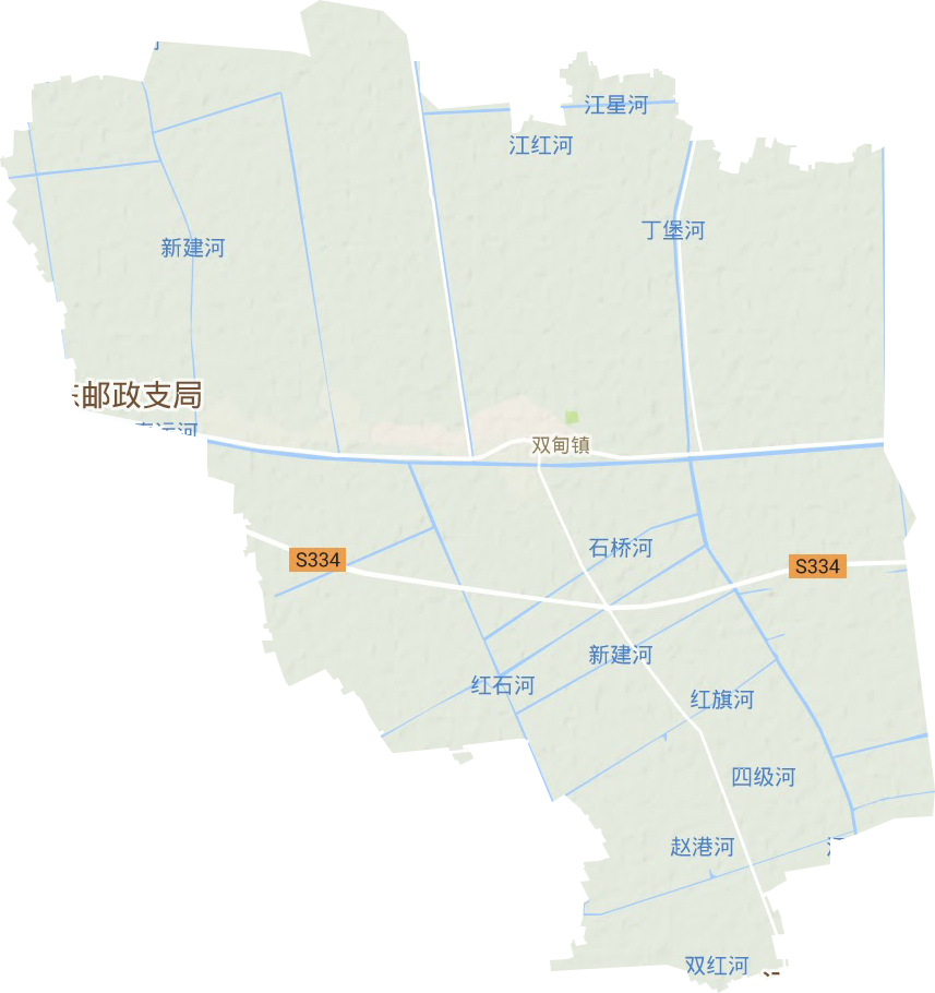 双甸镇地形图