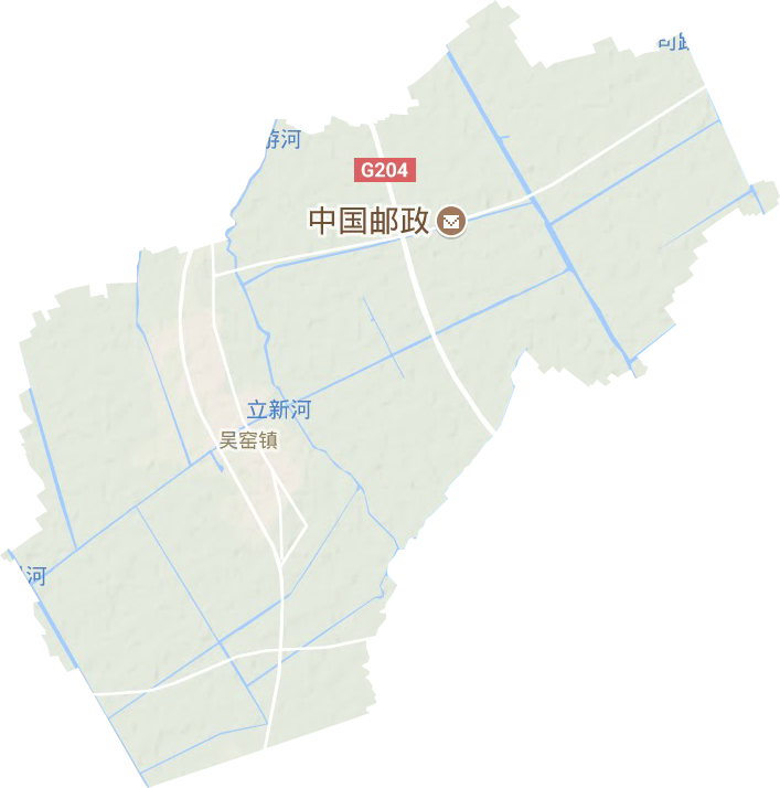 吴窑镇地形图