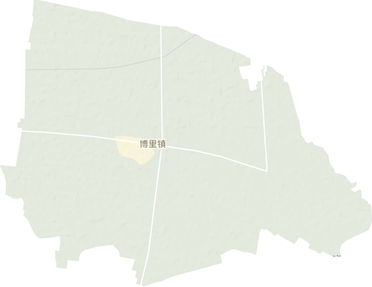 博里镇地形图