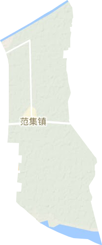 范集镇地形图