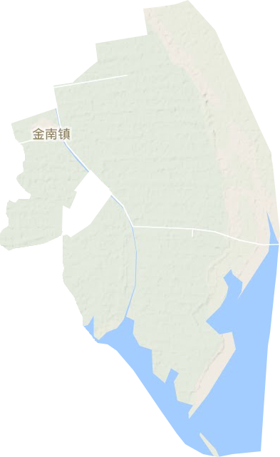 金南镇地形图