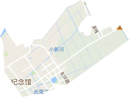 亭湖新区地形图