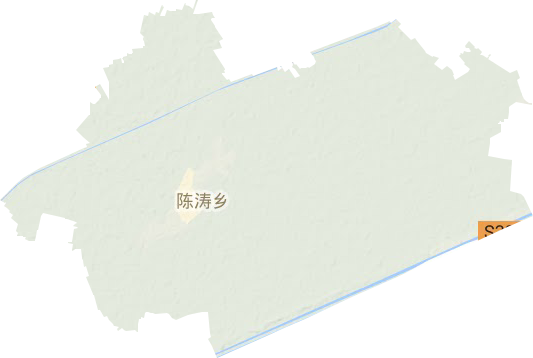 陈涛镇地形图