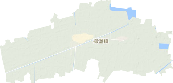 柳堡镇地形图