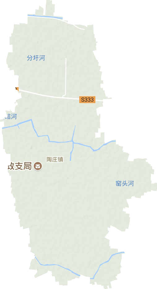 陶庄镇地形图