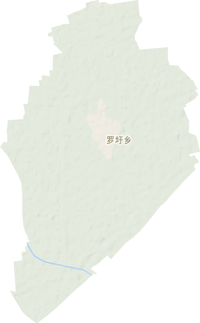 罗圩乡地形图