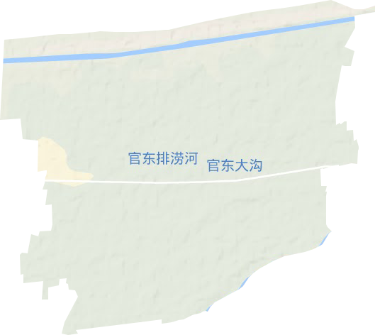 七雄街道地形图