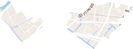 东郊街道地形图