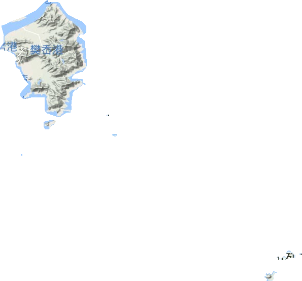 鹤浦镇地形图