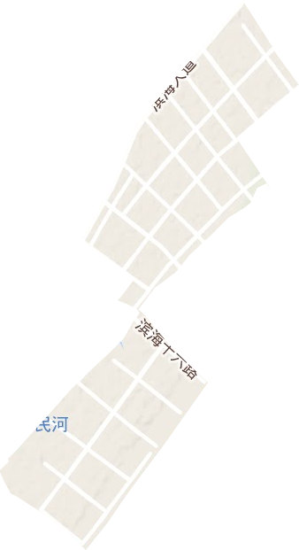 星海街道地形图