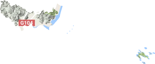 鳌江镇地形图
