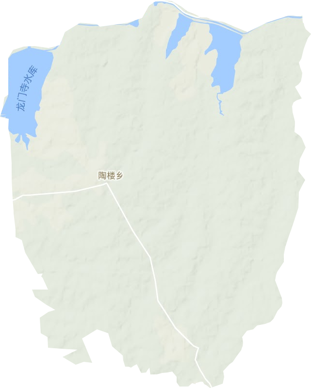 陶楼乡地形图