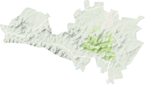紫蓬山管委会地形图