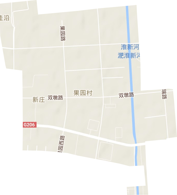 蚌埠工业园区地形图