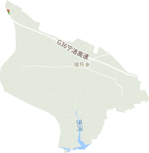 徐圩乡地形图