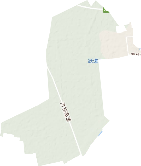 寿西湖农场地形图