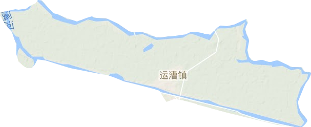 运漕镇地形图