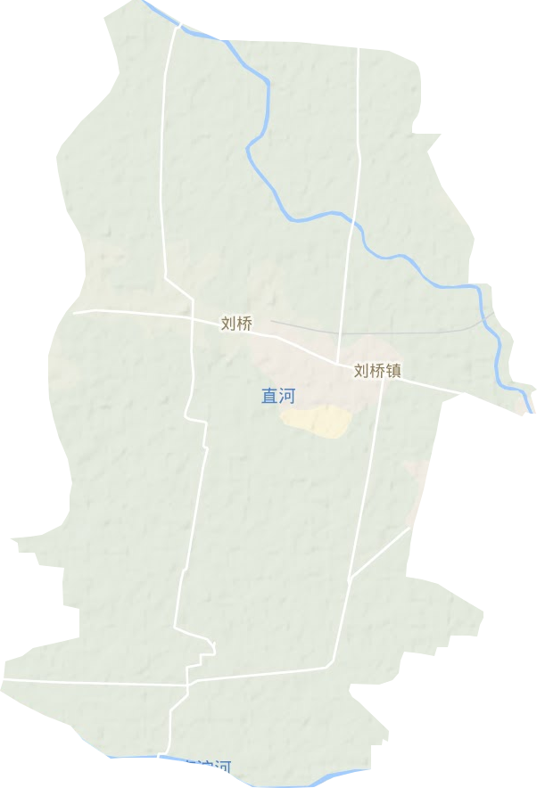 刘桥镇地形图