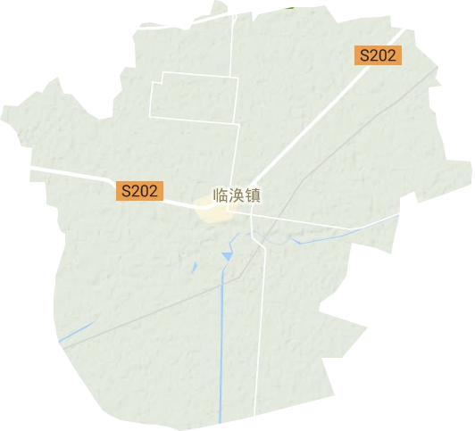 临涣镇地形图