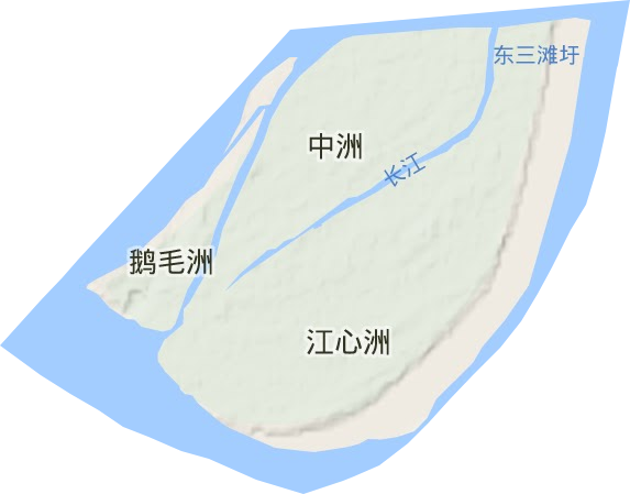 新洲乡地形图