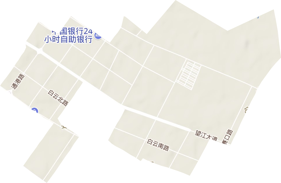 望江县经济开发区地形图
