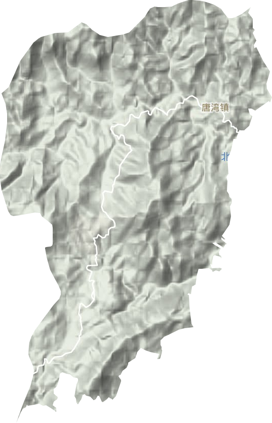唐湾镇地形图