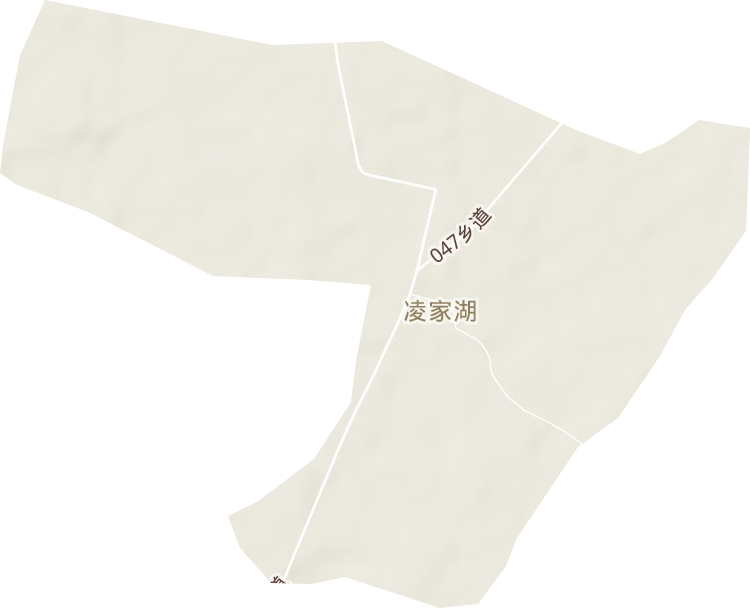 凌家湖农场地形图